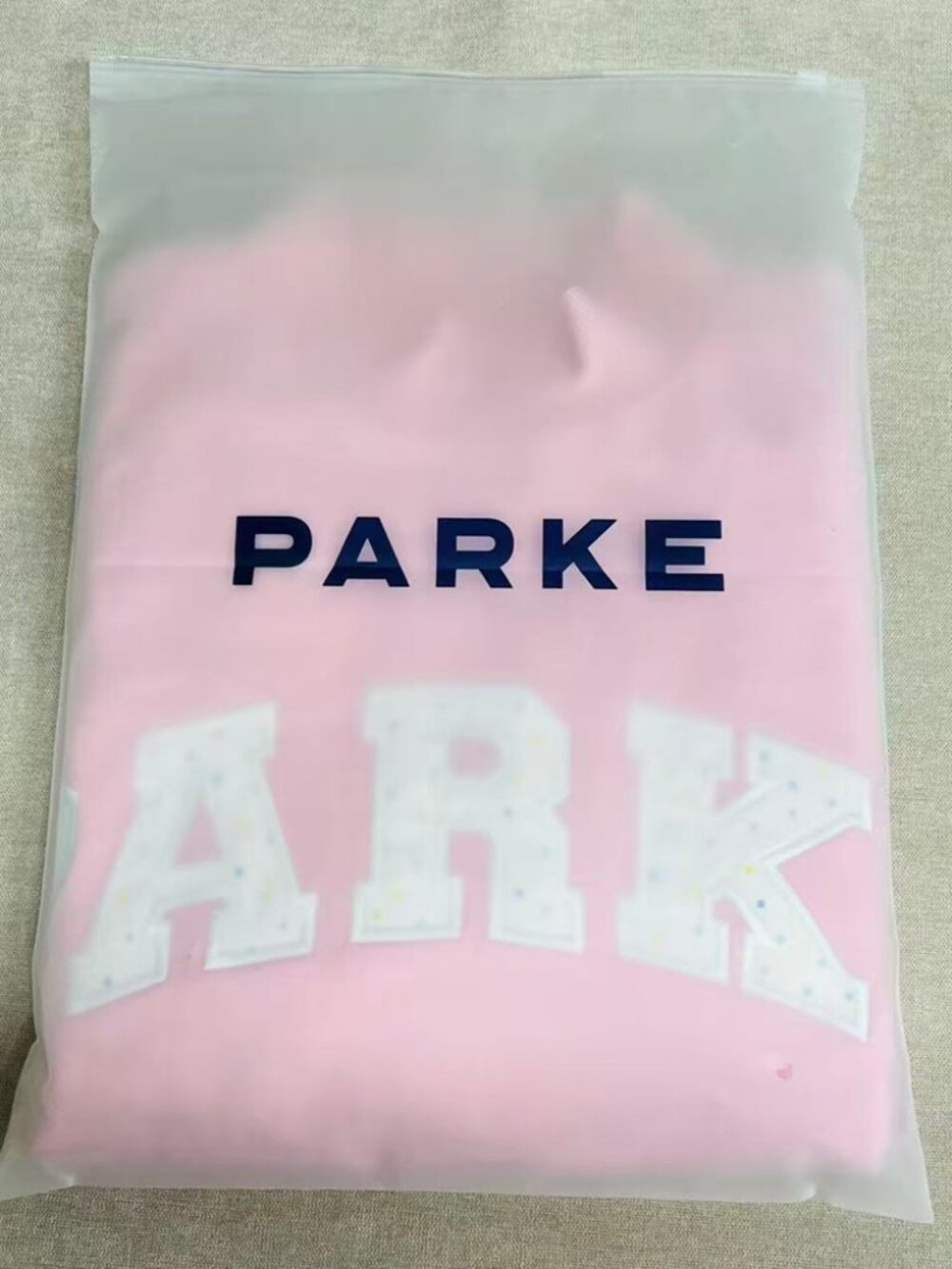 PARKE Pink Mock Neck Sweatshirt - Picture 6 of 7